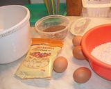 Csokoládés kuglóf recept fázis 1 fotója
