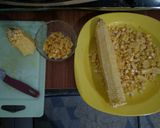 Foto langkah ke 2 dari resep MPASI 11m : Cream Sup Jagung + Ayam Kampung.