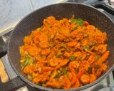 Une image de l'étape 15 de Curry de légumes sautés au gingembre et coriandre.