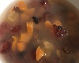 A picture of step 1 of Eggless Christmas Cake.