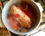 Foto del paso 5 de la receta: Peceto de ternera en salsa de tomates. #Mercado #Tomate