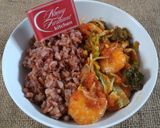 Foto langkah ke 13 dari resep Tumis Udang Brokoli Tauge (Diet Enak Diabetes).