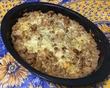 Une image de l'étape 11 de Gratin de chou-fleur au bouillon de crevettes et emmental.