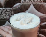 A picture of step 2 of Cold coffee with ice cream.