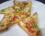 A picture of step 4 of Cheesy toast.