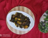 A picture of step 6 of Aloo methi.