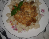Foto del paso 4 de la receta: Ñoquis de papa con queso y salsa bolognesa🍝