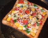A picture of step 5 of Bread Pizza.