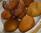 A picture of step 2 of Eggless doughnuts.
