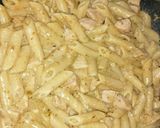 Pestos csirkés penne recept fázis 4 fotója