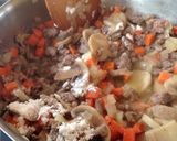 A picture of step 5 of Shepherd's pie.