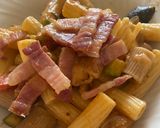 Foto del passaggio 7 della ricetta Finta carbonara di zucchine
