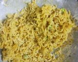 A picture of step 1 of Maggi basket with Ragda Paties.