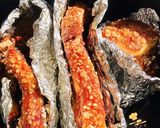 Hình bước làm 3 của món Heo quay giòn bì với NCKD