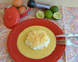 Foto del paso 1 de la receta: Nube de huevo con mahonesa de lima