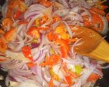 A picture of step 6 of Tofu(Awara and sauce).