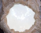 Égetett sajttorta recept fázis 4 fotója