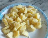 A picture of step 1 of Potato Egg Salad.