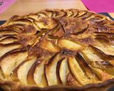 Une image de l'étape 2 de Tarte aux pommes au yaourt.