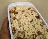 A picture of step 5 of Plain Fried Rice and Beans.