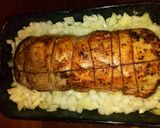 Foto del paso 1 de la receta: Carre de cerdo con cebolla caramelizada al azúcar negra