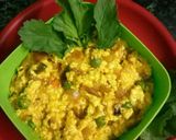 A picture of step 7 of Paneer ki bhurji.