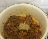 A picture of step 6 of Egg Kheema.