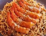 Foto del paso 7 de la receta: Noodles con gambas y setas