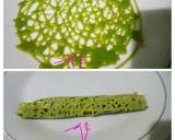 Cara Membuat Roti Jala Green Tea eggless 4