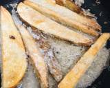Fried meatball French fries recipe step 2 photo