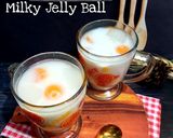 Foto langkah ke 4 dari resep Milky Jelly Ball.