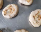 A picture of step 5 of Savoury Pin Wheels 😋.