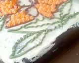 Foto langkah ke 7 dari resep Brownies Ketan Batik 2 Telur - Versi Panggang.