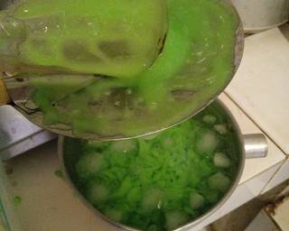 Homemade cendol - Step 2