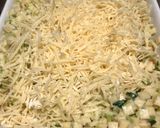Une image de l'étape 4 de Gratin de crozets aux courgettes et saumon fumé.
