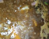 A picture of step 1 of Macaroni jallof.