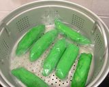 Foto langkah ke 3 dari resep Es Pisang Ijo.