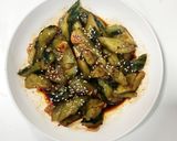 Foto langkah ke 6 dari resep Smashed Cucumber Salad (拍⻩⽠) khas Tiongkok.