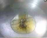 A picture of step 1 of South indian style ridge gourd chutney.
