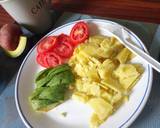 Boiled sweet potatoes with avocado and tomatoes recipe step 6 photo