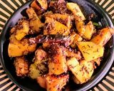A picture of step 4 of Dry Neem Flowers, Veggies Subzi(no onion, garlic).
