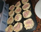 Foto del paso 3 de la receta: Canastitas rellenas de pollo y champioñones😋
