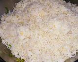 A picture of step 7 of Chinese fried rice.