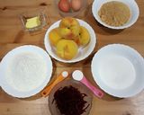 Foto del paso 1 de la receta Pastel de melocotón con remolacha en confitura!!!