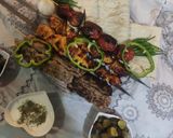 عکس مرحله 1 از دستور جوجه کباب قبضه ای