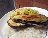 Foto del paso 8 de la receta: Berenjenas🍆rellenas de queso🧀con salsa estilo coreano🍚