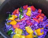 A picture of step 5 of Thai Veg Green Curry.