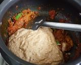 A picture of step 6 of Veg Haleem/Gehu Khichda.