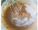 A picture of step 7 of Eggless Banana Walnut Cake.