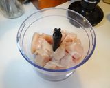 A picture of step 1 of Chicken Meatball Soup.